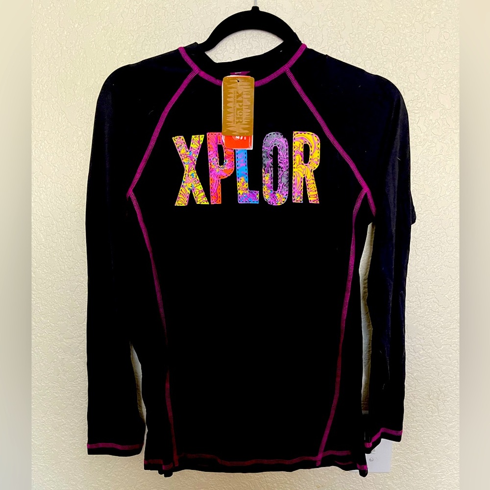 Neoprene swim shirt
